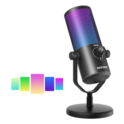 NEEWER CM24 RGB Light USB Gaming Microphone