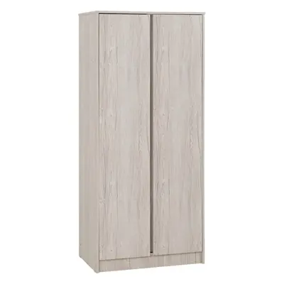 Malvern Door Wardrobe in Urban Snow Beige Finish Recessed Handles