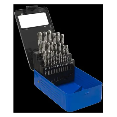 HSS Split Point Fully Ground Drill Bit Set 25pc Metric