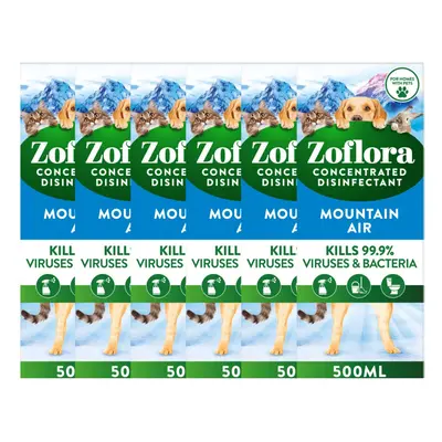 Zoflora Mountain Air Concentrated Multipurpose Disinfectant Liquid, Antibacterial Multi-surface 