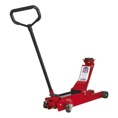 European Style Trolley Jack - Tonne Capacity - 570mm Max Height - Low Entry