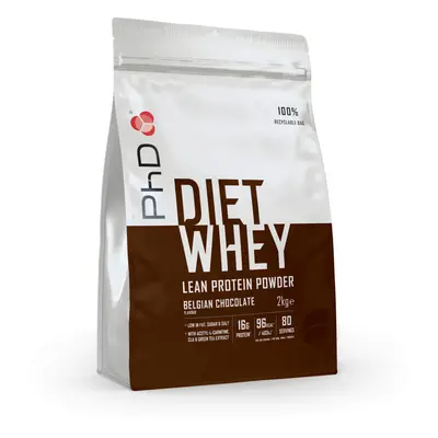 PhD Nutrition Diet Whey High Protein Lean Matrix, Belgian Chocolate Whey Protein Powder, High Pr