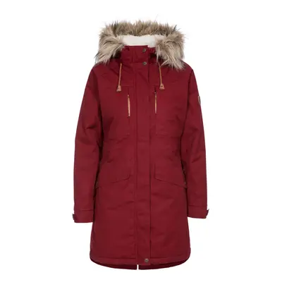 (6, Merlot) Trespass Womens Waterproof Jacket Faithful