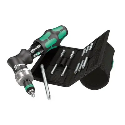 Wera Kraftform Kompakt Ratchet Bit Holder Set of PH/PZ/TX