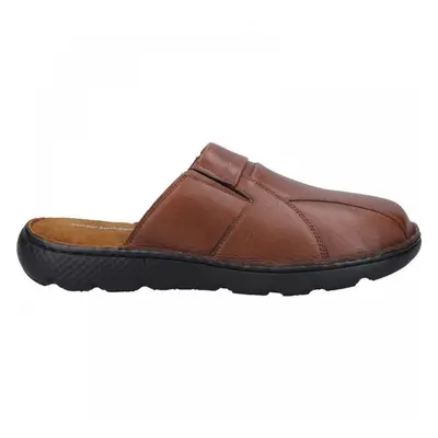 (6 (Adults')) Carson | Brown | Mens Mule Sandals