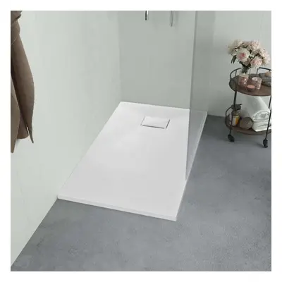 Shower Base Tray SMC White 100x70 cm