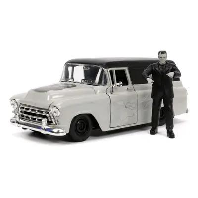 Universal Monsters Diecast Model 1/24 Frankenstein Chevy Suburban