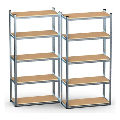 VOUNOT Heavy Duty Tier Garage Storage Shelves Set of Units 180x90x40cm