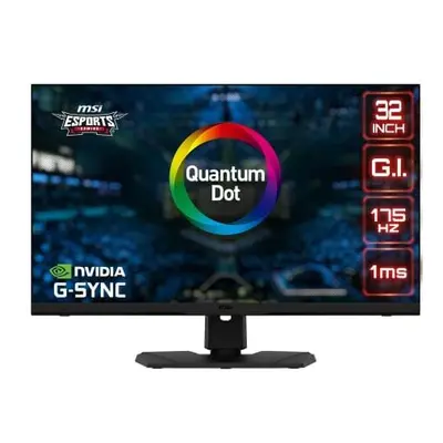 MSI Optix MPG321QRF-QD Inch WQHD Gaming Monitor - x Rapid IPS Quantum Dot Panel, Hz / 1ms GtG, G