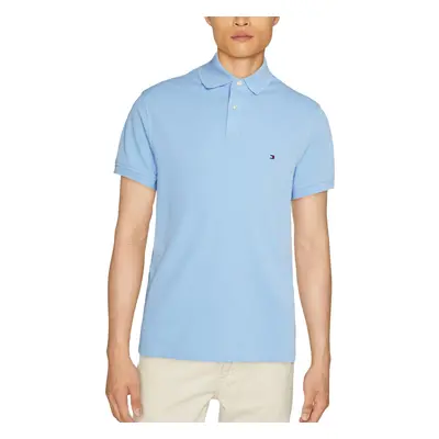 (Vessel Blue, L) Tommy Hilfiger Mens Polo Shirts1985 Golf T Shirts