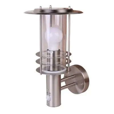 Deta L2863LED3 Stainless Steel External Lantern with PIR Sensor