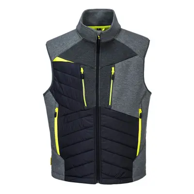 (S, Metal Grey) Portwest Mens DX4 Baffle Gilet