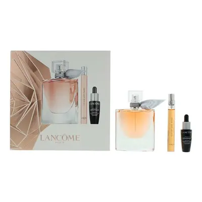 Lancome La Vie Est Belle Gift Set 50ml EDP Spray + Eau De Parfum 10ml + Concentrate 10ml