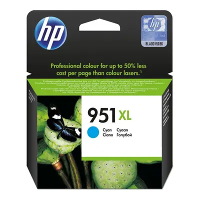 HP 951XL Cyan Ink Cartridge, Cyan