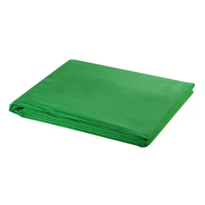 vidaXL Backdrop Cotton Green 500x300cm Chroma Key Studio Photography Screen