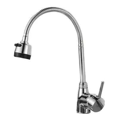 Kitchen Faucet Solid Brass Pull Tap Flexible Hot Cold Taps Water Outlet