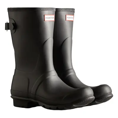 (6 UK, Black) Hunter Womens/Ladies Short Wellington Boots