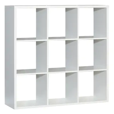 Mauro 3x3 Storage Unit in Matt White