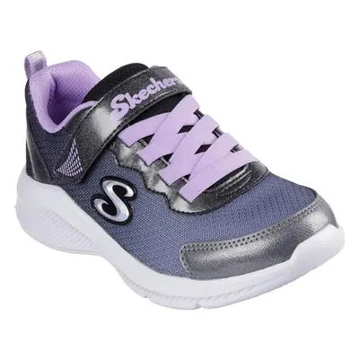 (9.5 UK Child, Black/Lavender) Skechers Girls Sole Swifters Cutie Walk Trainers