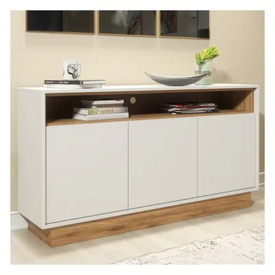 Sideboard 130cm Loft Creative Furniture - White & Oak