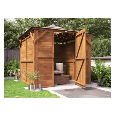 Gazebo With Sides - Erin Gazebo - Enclosed Solid Wall Panels