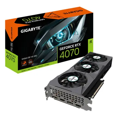 Gigabyte video card RTX GV-N4070EAGLE OCV2-12GD GDDR6X bit