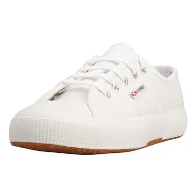 Superga Efglu Womens Fashion Trainers in White Gum - UK