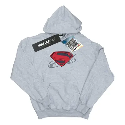 (XXL, Sports Grey) DC Comics Mens Justice League Movie Superman Logo Hoodie