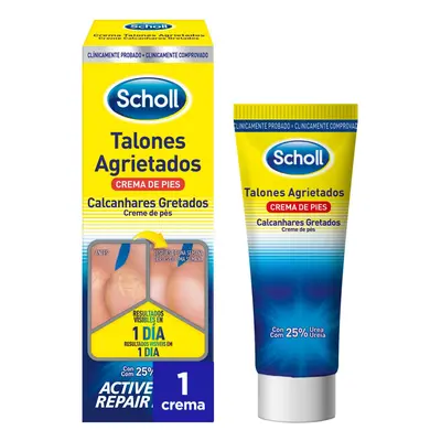 Scholl Reconstitutive cream For cracked Heels Active Repair K+ 60Ml