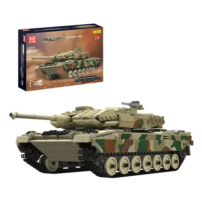 MOULD KING German Leopard Tank Remote Control And Audio 800pcs