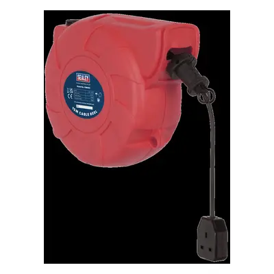 Cable Reel System Retractable 15m x 230V Socket