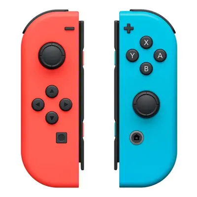 Nintendo Switch Official Joy-Con (L) Neon Red (R) Neon Blue Wireless Controller