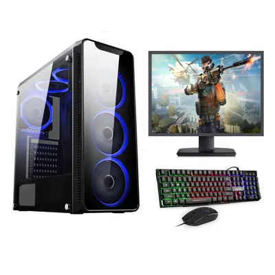 FCS Fast Gaming PC Full Setup Core i7-4770 16GB 1TB Windows 4GB GTX1050TI