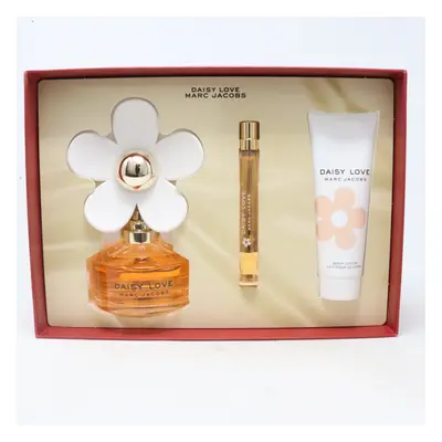 Marc Jacobs Daisy Love Eau De Toilette 3-Pcs Set / New With Box