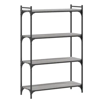 (grey sonoma, x x cm) vidaXL Bookcase Bookshelf Storage Cabinet Rack Book Shelf Engineered Wood