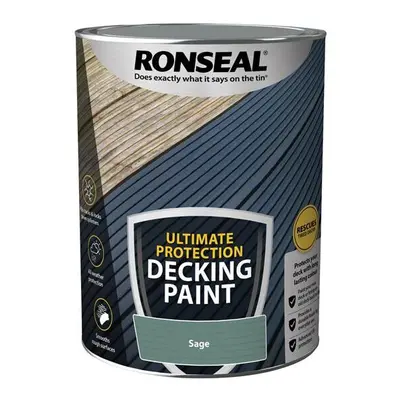 Ronseal Ultimate Protection Decking Paint Sage litre