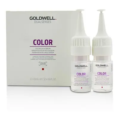 Dual Senses Color Color Lock Serum (Luminosity For Fine to Normal Hair) - 12x18ml-0.6oz