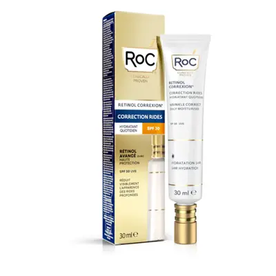 ROC Retinol Correxion Wrinkle Correct Daily Moisturiser (Spf30) 30ml