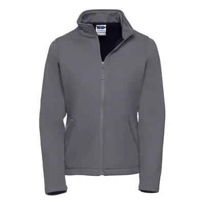 (M, Convoy Grey) Russell Womens/Ladies Smart Soft Shell Jacket