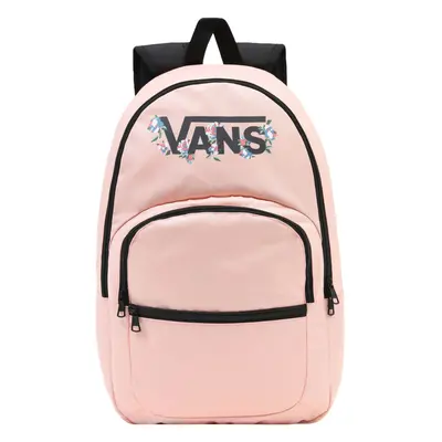 (One Size, Coral Cloud/Asphalt) Vans Womens Ranged Adjustable Strap Travel School Rucksack Backp