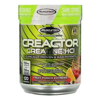 MuscleTech, Cell-Tech Creactor, Fruit Punch Extreme, 274g