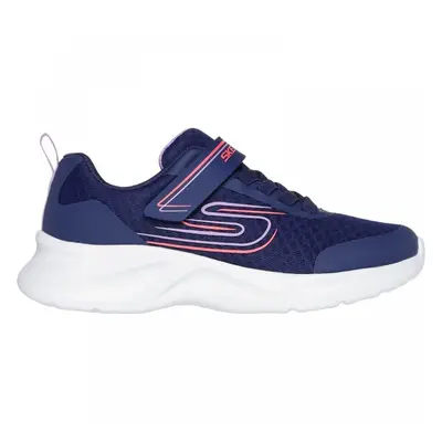 (12.5 (Children's)) Dynamatic - Nonstop Speed | Navy/Lavender | Girl's Stretch Lace Trainers