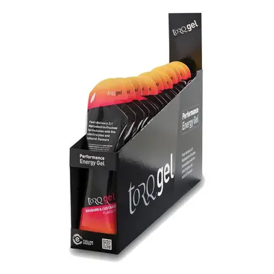 TORQ ENERGY GEL (15X 45G): RHUBARB & CUSTARD