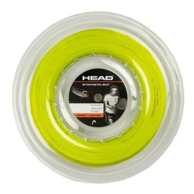 Synthetic Gut Tennis String 200m Reel, Gauge, Yellow