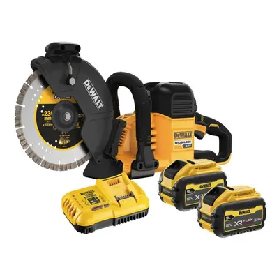 Dewalt DCS691X2 54v XR Flexvolt Cut Off Saw 230mm Wireless - 2x 9ah