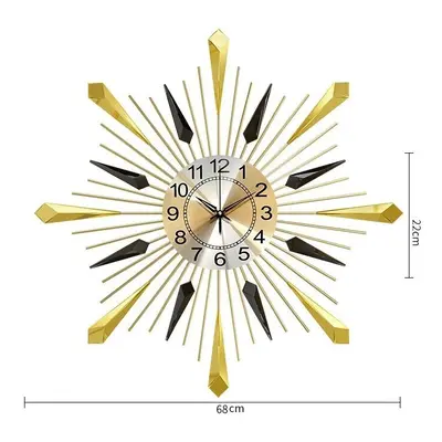 (L) 58CM/68CM Nordic Wall Clock Fashion Personality Creative Wall Clock Living Room Home Modern 