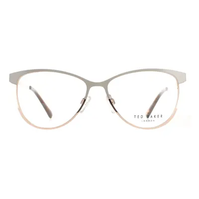 Ted Baker Glasses Frames TB2255 Aure Grey and Rose Gold Women