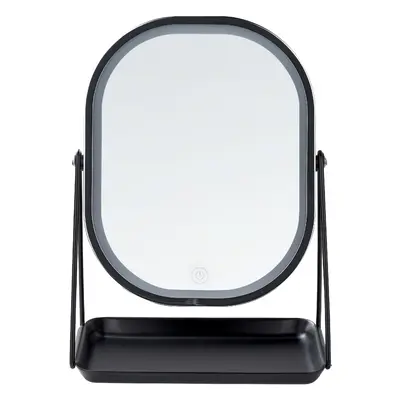 Makeup Mirror LED DORDOGNE Silver