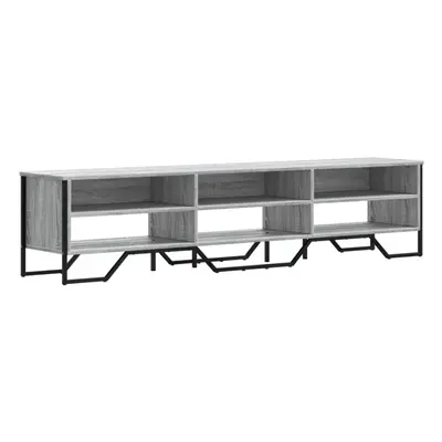 (grey sonoma, x x cm) vidaXL TV Cabinet TV Stand TV Unit Media Cabinet Grey Sonoma Engineered Wo