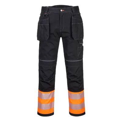 (Orange/Black, 42") Portwest PW3 Holster Trousers Class